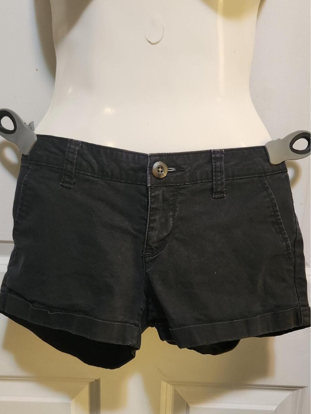 SO Black Women's Casual Cuffed Jean Shorts [COPY]